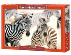 Toys Sestavljanka 1000 elementov C-105021 Mlade zebre zebre