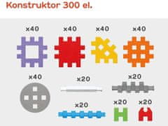 Toys Marioinex Wafel mini 300-ele.w Konstruktor ZA4893