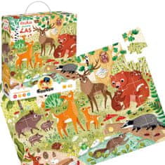 Toys CzuCzu Wild Forest puzzle 40 el. ZA4854