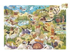 Toys CzuCzu Wild puzzle National Parks 200 el. ZA4855