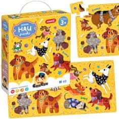 Toys CzuCzu Puzzle Hau Pies 40 el. ZA4599