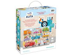 Toys CzuCzu Moto puzzle Auta ZA4602