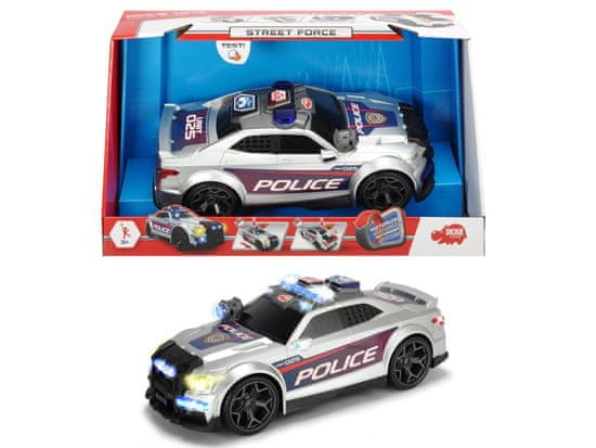 Dickie AS Policijski avto Street Force 33 cm