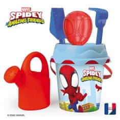 Smoby Vedro Spidey s čajnikom in dodatki, srednje veliko