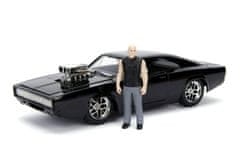 Jada Toys Hitri in drzni 1970 Dodge Charger 1:24 + figurica Dominica Toretta