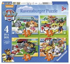 Ravensburger Puzzle Paw Patrol 4v1 (12,16,20,24 kosov)