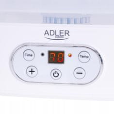 Adler 230W električni sušilnik za gobe, sadje in zelenjavo do 70°C LCD