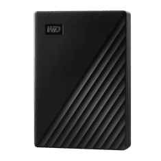 WD My Passport 6TB USB 3.2, črn