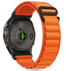 Tech-protect Nylon Pro pašček za Garmin Fenix 5x / 5x Plus / 6x / 6x Pro / 7x / 8 51mm, orange