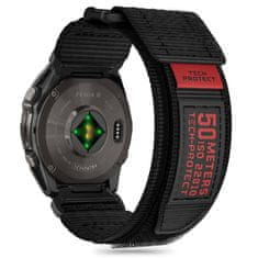 Tech-protect Scout Pro pašček za Garmin Fenix 5x / 5x Plus / 6x / 6x Pro / 7x / 8 51mm, black