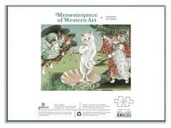 Galison Puzzle Meowsterpiece: Rojstvo Venere 1000 kosov