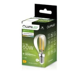 LUMILED 6x LED žarnice P45 E14 7W = 60W 806lm 4000K Nevtralno bela 360°