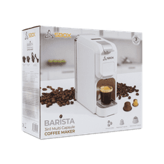 S-box kavni aparat 3in1 CM-719 BARISTA beli Mleta kava / Dolce Gusto / Nespresso 