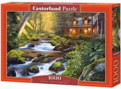 Castorland Puzzle Koča ob reki 1000 kosov