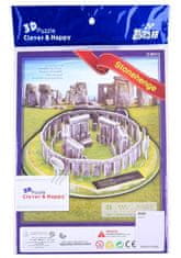 Clever&Happy CLEVER&amp;HAPPY 3D sestavljanka Stonehenge 35 kosov