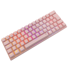 White Shark PINK Gaming tipkovnica GK-002422 WAKIZASHI / blue switches