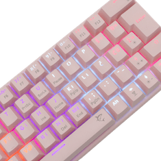 White Shark PINK Gaming tipkovnica GK-002422 WAKIZASHI / blue switches