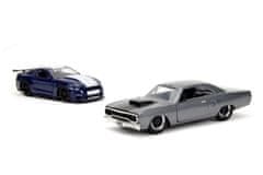 Jada Toys Hitri in drzni dvojček 2016 Ford Mustang GT350 + 1970 Plymouth Road Runner, 1:32, val 4/1