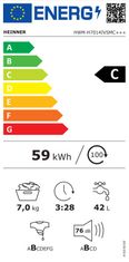Heinner HWM-H7014IVSMC+++ pralni stroj, 7 kg