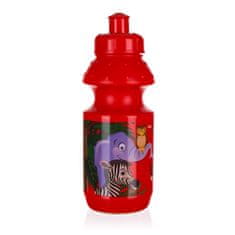 Banquet Plastična športna steklenica ZOO 380 ml, komplet 6 kosov