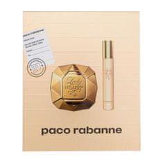 Paco Rabanne Lady Million Set parfumska voda 80 ml + parfumska voda 20 ml za ženske