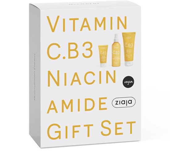 Ziaja Darilni set Vitamin C.B3 Niacinamide