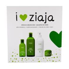 Ziaja Natural Olive Set gel za prhanje 500 ml + losjon za telo 400 ml + dnevna nega za kožo 50 ml + micelarna voda 200 ml za ženske