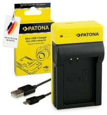 PATONA Foto polnilec Canon LP-E12 slim, USB