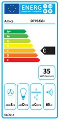 Amica OTP6233I vgradna izvlečna napa