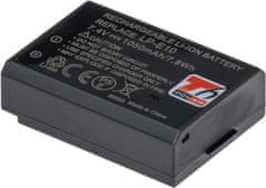 T6 power Canon LP-E10 baterija, 1050mAh, 7,8Wh, črna