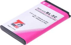 T6 power Baterija Nokia 6300, 6600, 5100, 1100, 3650, 6230, C1-01, C2-01, 1100mAh, 4,1Wh, Li-ion