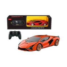 RC 1:24 Rastar Lamborghini Sian - Oranžni