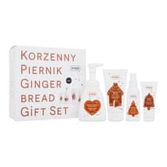 Ziaja Gingerbread Gift Set Set gel za prhanje 160 ml + tekoče milo 250 ml + krema za roke 50 ml + meglica za telo 100 ml za ženske