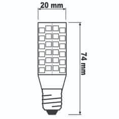 LUMILED 4x LED žarnica E14 T25 10W 970lm 4000K Nevtralno bela 320°