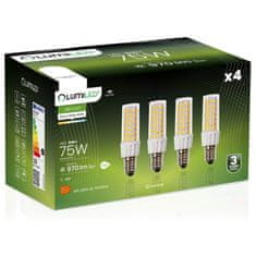 LUMILED 4x LED žarnica E14 T25 10W 970lm 4000K Nevtralno bela 320°