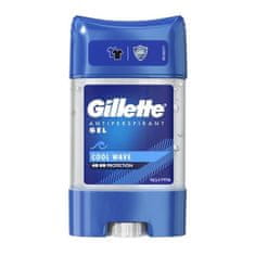 Gillette Gel antiperspirant za moške Cool Wave 70 ml