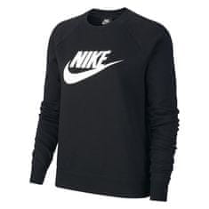 Nike Športni pulover črna 158 - 162 cm/XS Essentials Crew Flc Hbr