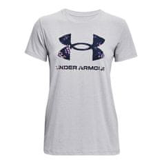 Under Armour Majice obutev za trening siva M Live Sportstyle Graphic