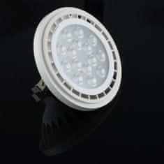 LUMILED 10x LED žarnica 12V AR111 G53 15W = 100W 1521lm 3000K Toplo bela 38°