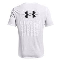 Under Armour Majice obutev za trening bela XXL Repeat SS