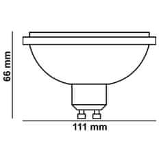 LUMILED 10x LED žarnica ES111 GU10 15W = 100W 1521lm 4000K Nevtralno bela 38° 