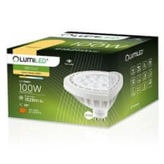 LUMILED 10x LED žarnica ES111 GU10 15W = 100W 1521lm 3000K Toplo bela 38°