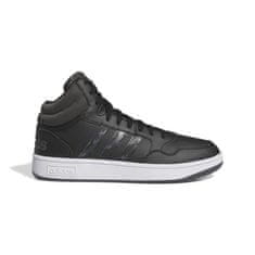 Adidas Čevlji obutev za tek črna 42 2/3 EU Hoops 3.0 Mid