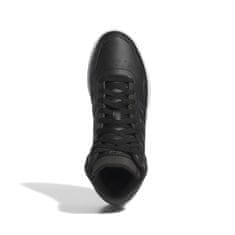 Adidas Čevlji obutev za tek črna 42 2/3 EU Hoops 3.0 Mid