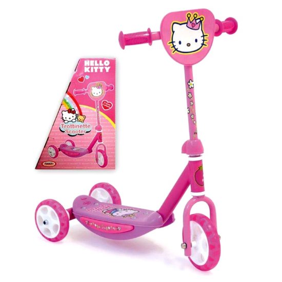 Miramarket Zložljivi skuter Trike SPARTAN Hello Kitty