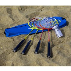 Miramarket Set za badminton SCHILDKROT za 4 osebe