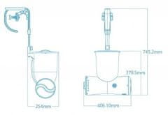 Miramarket Pretok bazenske črpalke 2574L/h BESTWAY Flowclear Skimatic