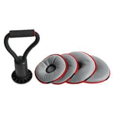 Miramarket MASTER nastavljiv mehki kettlebell 0,5 - 9,5 kg