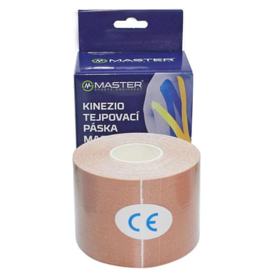 Miramarket Taśma kinezjologiczna MASTER 5 cm x 5 m - tan