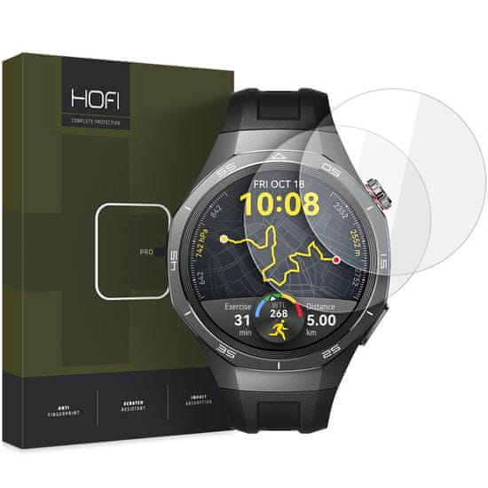 Hofi Glass Pro Watch 2x zaščitno steklo za Huawei Watch GT 5 Pro (46 mm)